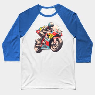 Isle of Man TT Bike Baseball T-Shirt